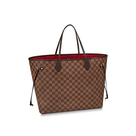 louis vuitton damier ebene gm|louis vuitton damier neverfull mm.